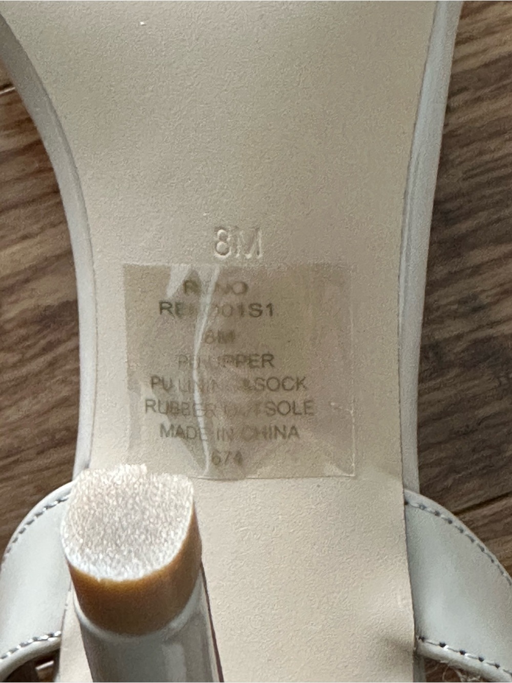 Steve Madden Nude Patent Ankle-Strap Stiletto heels - Picture 8 of 12